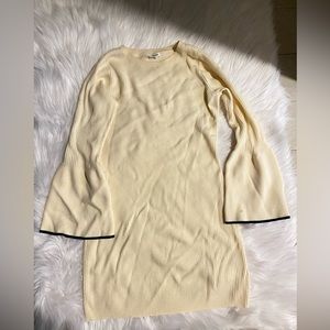 Club Monaco White knit dress